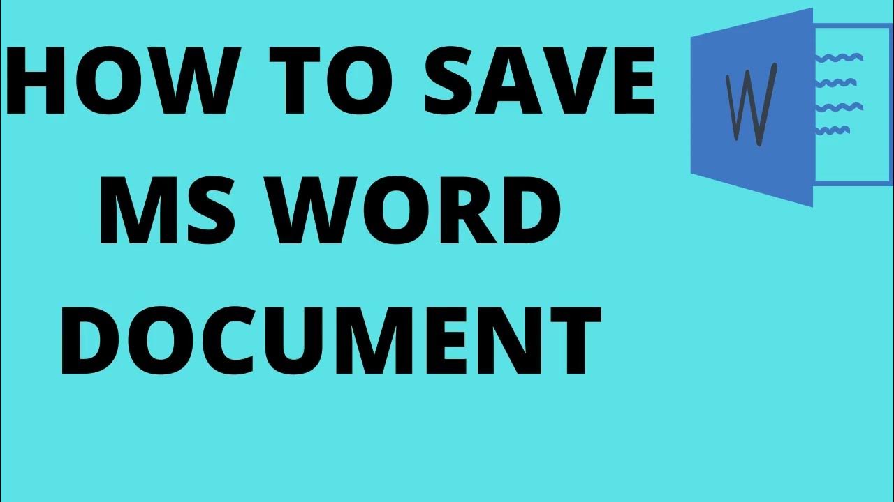 how-to-save-ms-word-file-how-to-save-ms-word-file-youtube