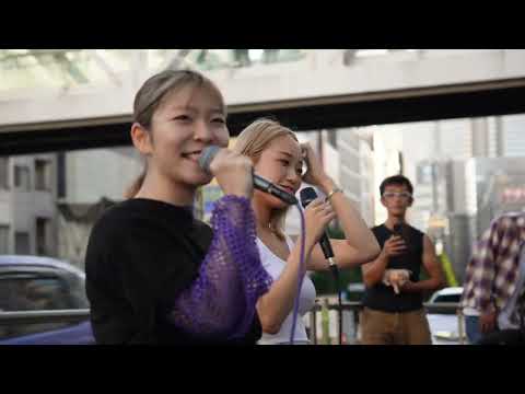 KIMIKA & YuMe『アイノカタチ（MISIA）』【9/17 合同路上ライブ（新宿南口）】