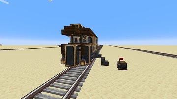 The Longest Possible Create Mod Train in Minecraft