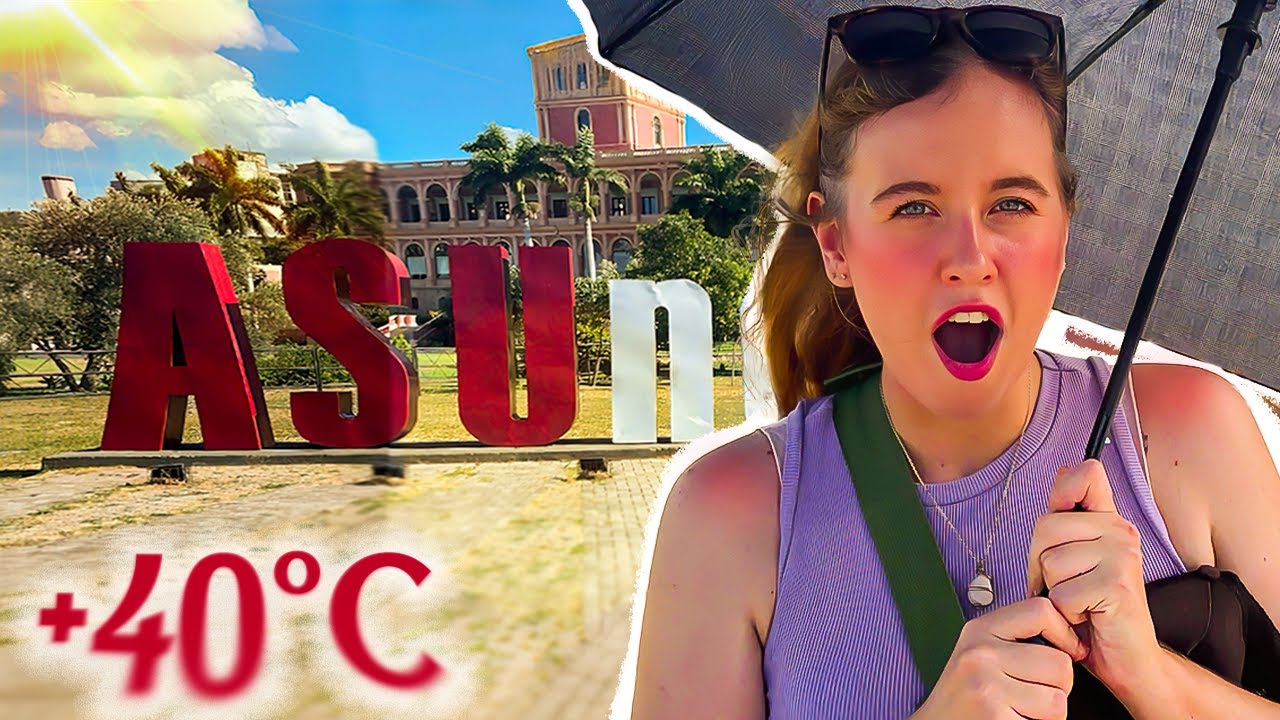 ASUNCIÓN ARDE 🔥 Bus, Calor Extremo y ¡Manguerazo Ruso!