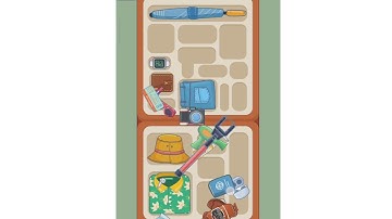 Perfect Life ASMR Tidy Level 4 Luggage. Walkthrough Gameplay