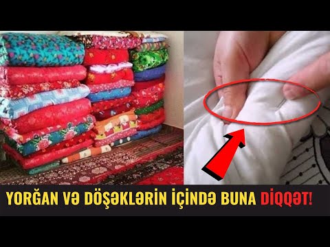 Bu Yorğan Döşəklərdə QƏTİYYƏN YATMAYIN! - İçindəki Bu Şey...