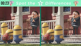 Spot the difference #178 | Minions: The Rise of Gru