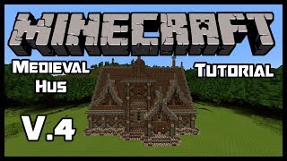 [Danish] Minecraft Tutorial - Medieval Hus V.4 (Del 2/2)