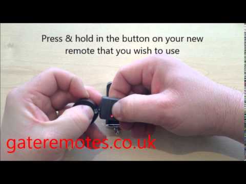 Programming A Hormann Hsz2 Cigarette Lighter Garage Gate Remote
