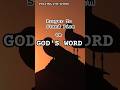 The Word you know today becomes your strength tomorrow | Don’t just read the Word—depend on it.