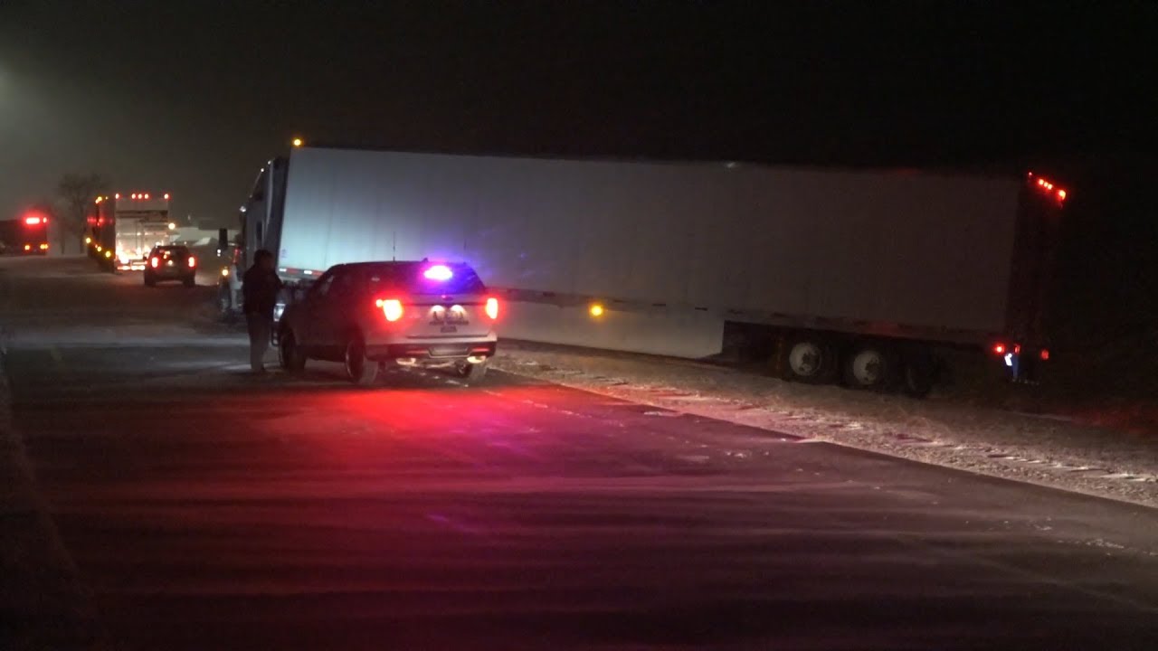 Burlington, CO Night I70 Snow Travel Hazards - 10/30/2019
