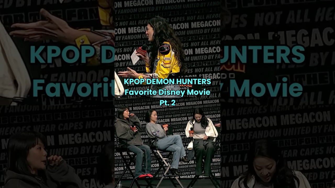 HUNTRIX on their favorite disney movie? #kpopdemonhunters #disney