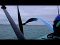 Taihoro sailing at 50 knots /// AC75 America's Cup training