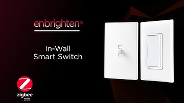 43076 43084: Enbrighten Zigbee In-Wall Smart Switch
