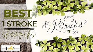 How to Paint St. Patrick's Day Clovers: Shamrocks with Watercolor! st patrick's day! Profile