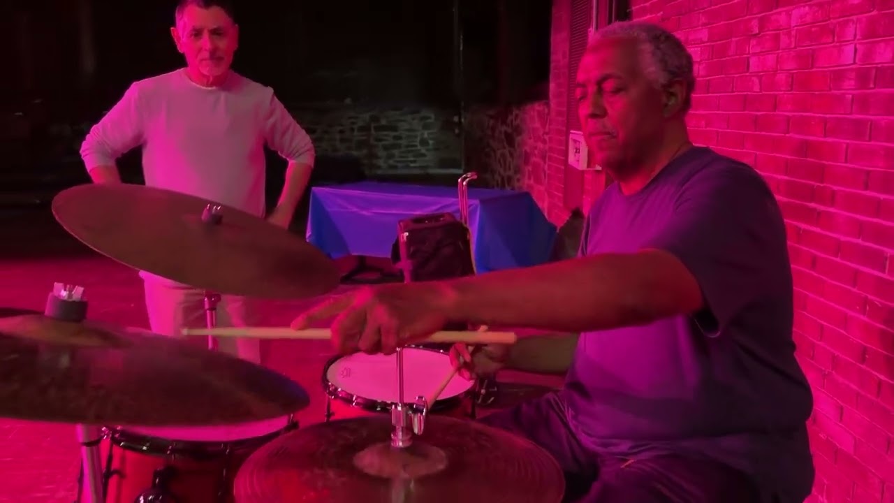 Master Drummer Chuck McPherson teaching - Diggin Coal