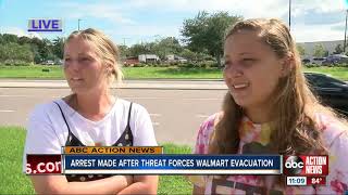 Arrest made after threat to Walmart