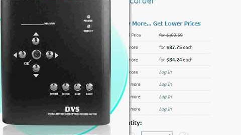 $ 88 US, Digital Motion Detect Video Recorder, 1st Shopping Channel