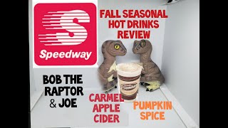 Speedway Limited Time Fall Drinks Coffee Food Review Bob the Raptor & Joe #speedway #falldrinks