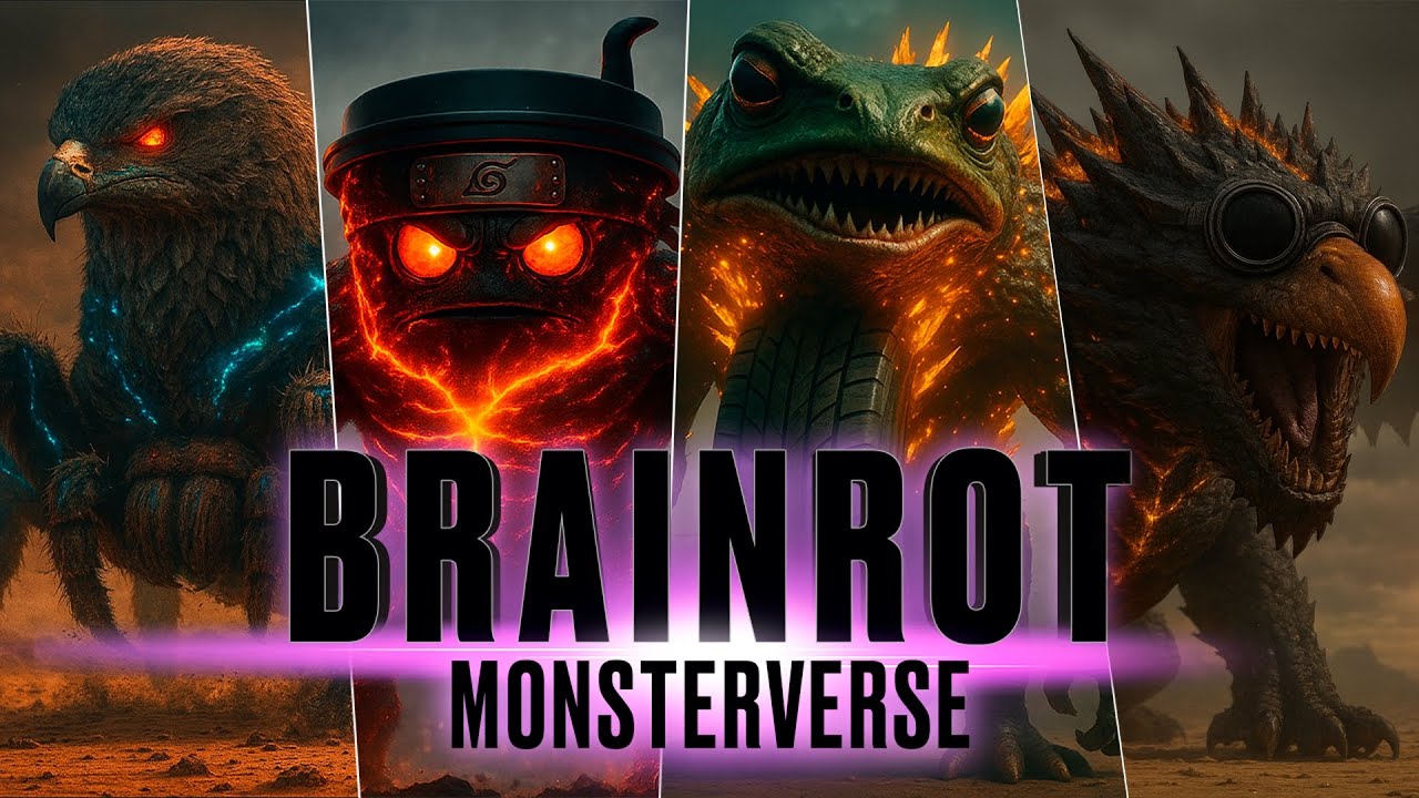 BRAINROT : MONSTERVERSE | Official Music Video by Brainzillo - YouTube