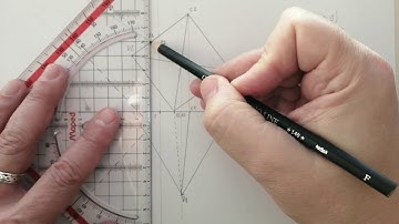 DETERMINAÇÃO de PONTOS em sólidos - Pirâmide Quadrangular