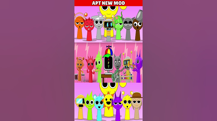 Incredibox Sprunki Apt New Mod *MIX VERSION*