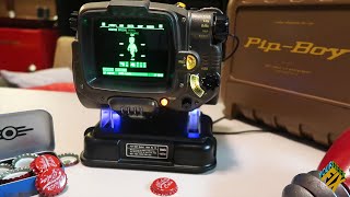 Pip-Boy 3000 Upgrade with Working Buttons, Rechargeable lights, & Charging Stand screenshot 1