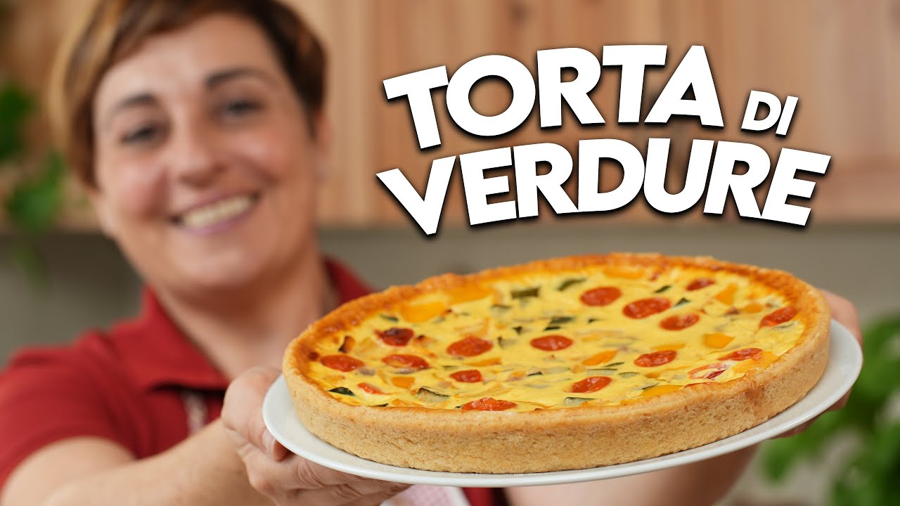 VEGETABLE PIE Easy Recipe - Homemade by Benedetta 