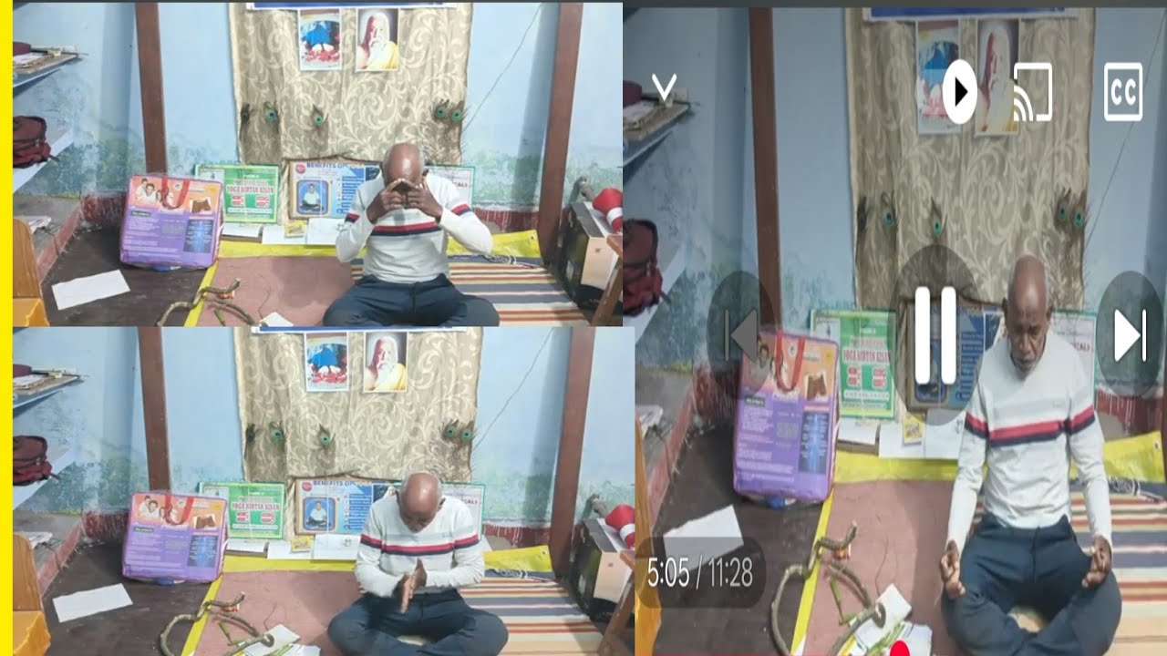 Yoga kirtan kisan is live, jagging jagging tricone chakki asan etc, V 6.