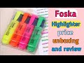 Foska Highlighter mk2002 price, review and unboxing. Rifat Diy Crafts. #viral #viralvideo