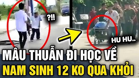 Vụ NAM SINH LỚP 12 bị bạn tác động KO QUA KHỎI trên đường đi học về, hiệu trưởng NÓI GÌ | Tin 3 Phút