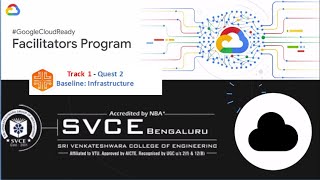 Celebrity Track 1 - Quest 2 - Baseline: Infrastructure - GoogleCloudReady Facilitator Program - SVCE,Bangalore Net Worth