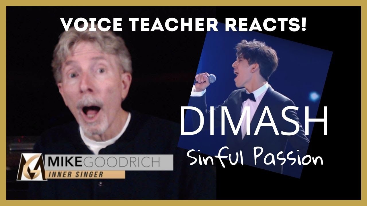VOICE TEACHER REACT TO DIMASH -  SINFUL PASSION