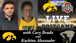 IOWA - OHIO STATE POSTGAME with Kachine Alexander / Iowa Women's Basketball Postgame