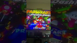 Using A 2007 Action Replay For GameCube Disc Use Codes For Mario Kart Double Dash