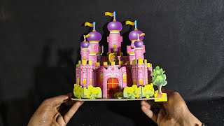 Unboxing the Cutest 3D Miniature 🧚 Paper House Puzzle - So Satisfying! | Step-by-Step Assembly