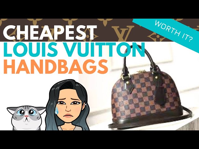 CHEAPEST Louis Vuitton Handbags ❤️❤️❤️- STILL WORTH IT? CHEAPEST LV BAGS  Most Affordable LV Bag 