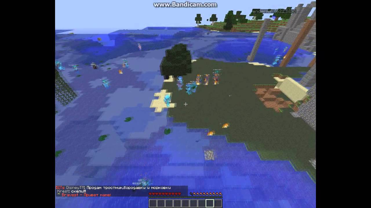 CraftCraft.ru Массовое PvP на Clanwar сервере