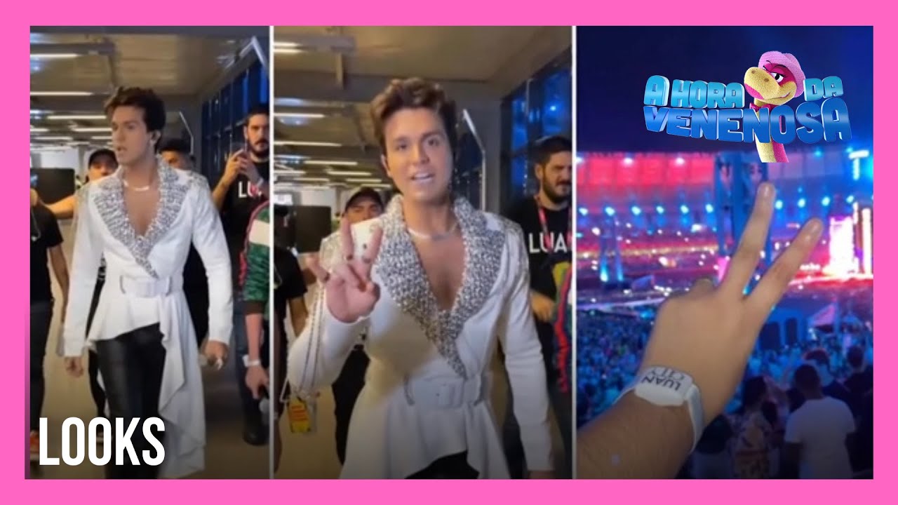 Figurino de Luan Santana chama atenção nas redes sociais