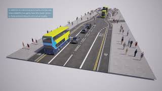BusConnects Core Bus Corridor Bus Gate Simulation 221020
