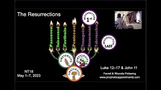 EP 18 Luke 12-17, John 11  "The Resurrections" Rhonda Pickering