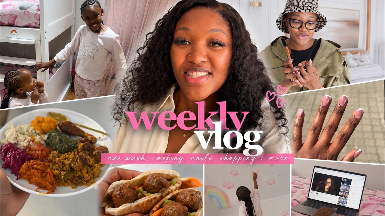 Weekly VLOG: Cooking, Mommy Diaries, Kids Bedroom Updates + More |South African YouTuber |Kgomotso R