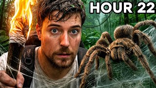 Surviving 24 Hours Straight In A Rain Forest @Fansbeat00