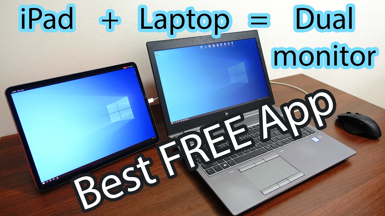 Update Best free app to transform iPad as second monitor with windows 10 - Splashtop