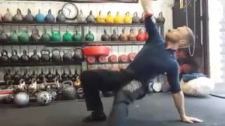 48kg Turkish Get Up with 5 second spacers
