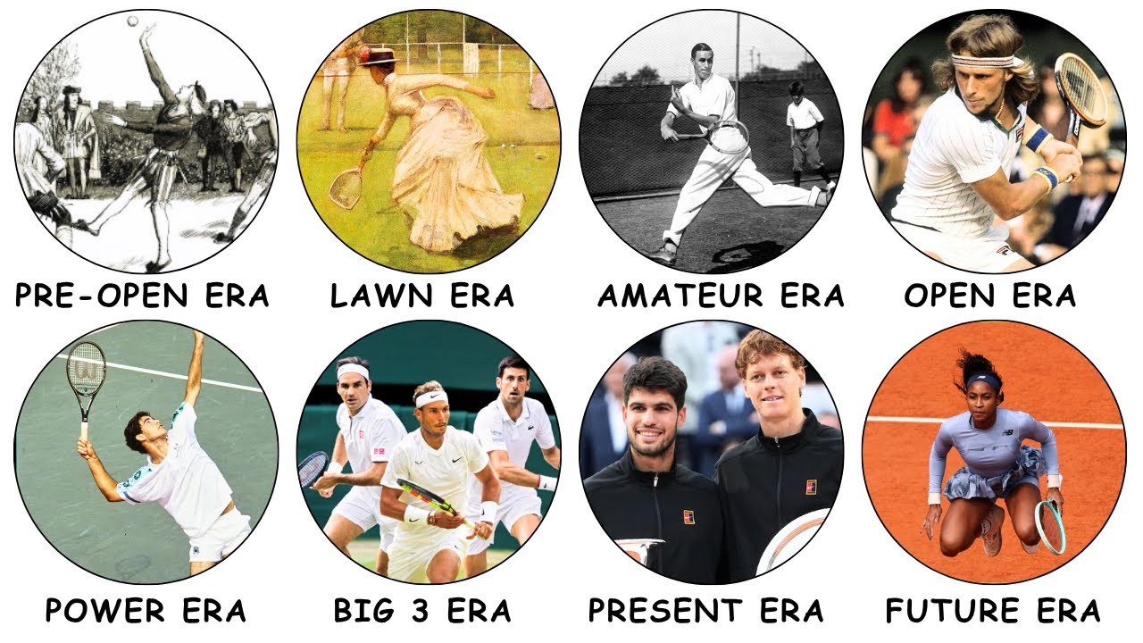 Every TENNIS ERA Explained In 22 Minutes