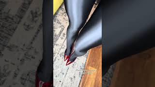 Opaque Glossy Tights | High Shine Nylon Pantyhose | PinkGrapes