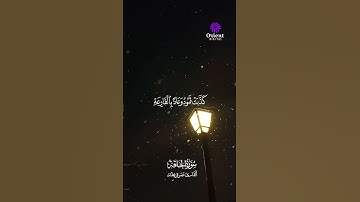 تلاوة آسرة تهز المشاعر بصوت الشيخ عمر قريطنة 🌿
