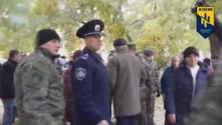 ЦК Азов на мітингу Лівих сил у Херсоні