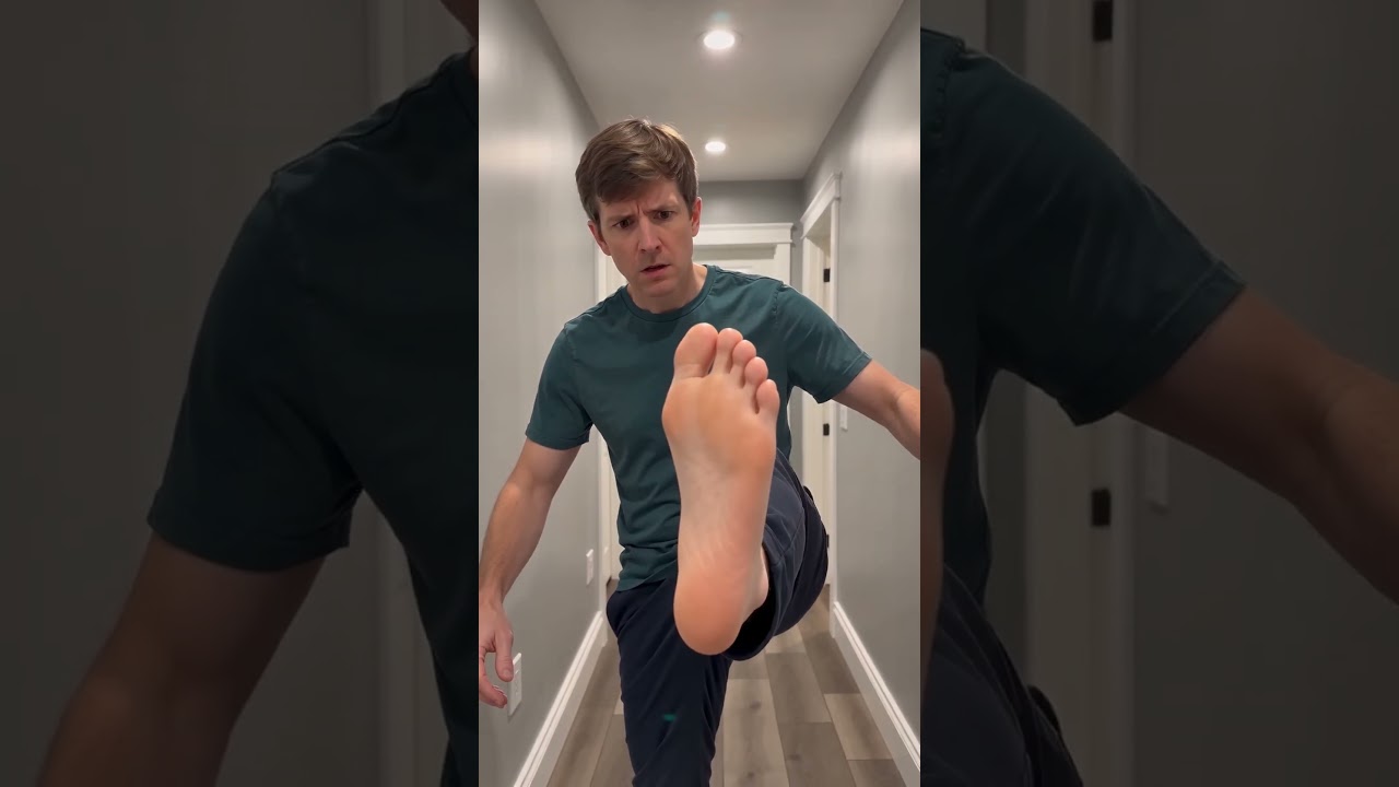 Giant Foot Prank Got Him! 😂 #shorts #funny #prank #comedy #bigfoot #illusion #viral #lol #footprint
