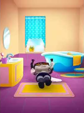 [My Talking Angela]Pregnant see she need sit down