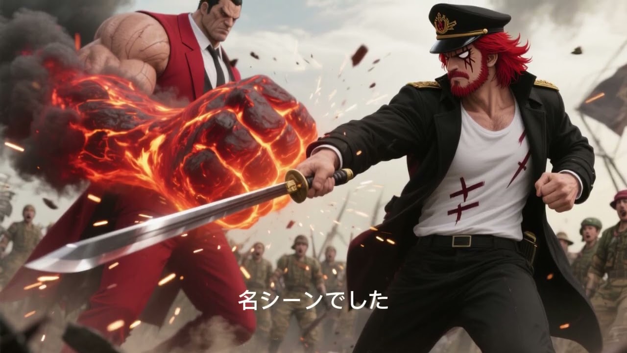 【ワンピース考察】シャンクスの正体は天竜人？五老星と密会する「もう一人の赤髪」と衝撃の二人説【都市伝説】