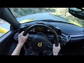 Ferrari 458 in the mountain POV