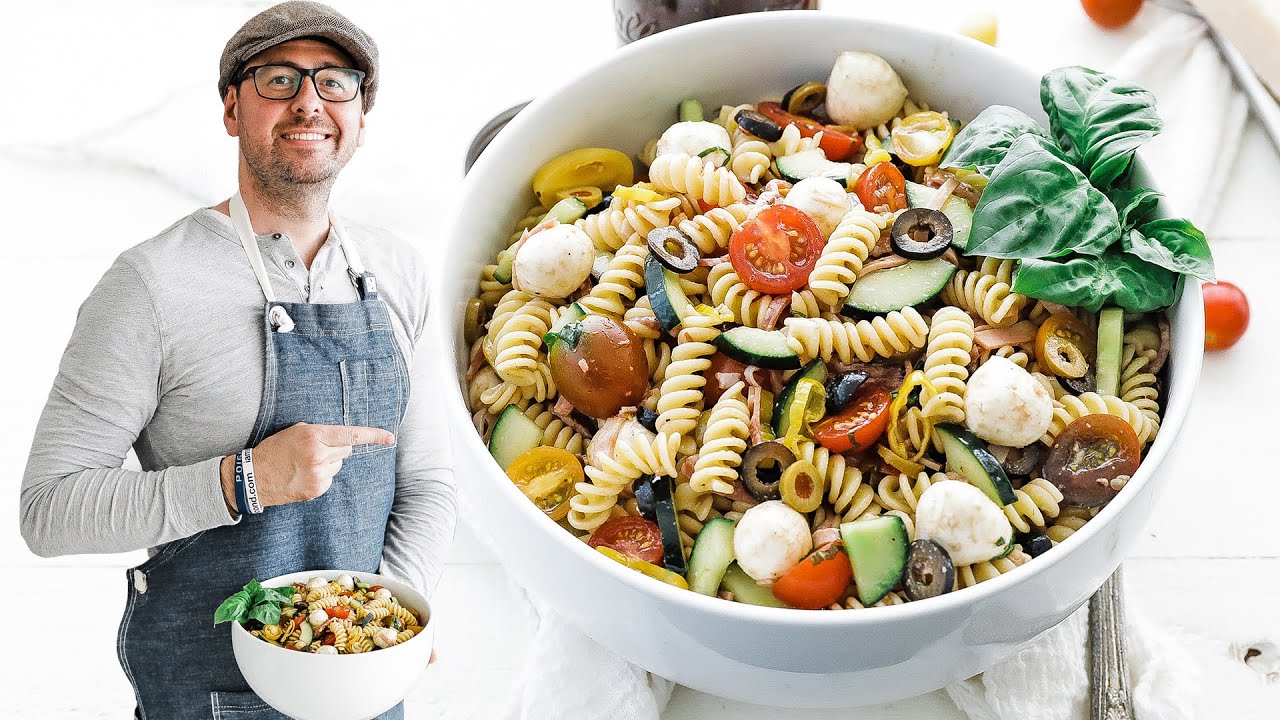 Amazing Italian Pasta Salad » Perfect BBQ Side Dish YouTube